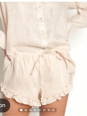 NWT Spell Sunday Linen Shorts